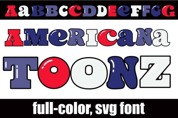Americana Toonz: The Color Font That Boosts Campaign Visibility