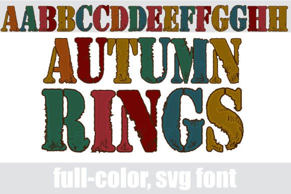 Autumn Rings: The Creative Font for Seasonal Marketing Campaigns