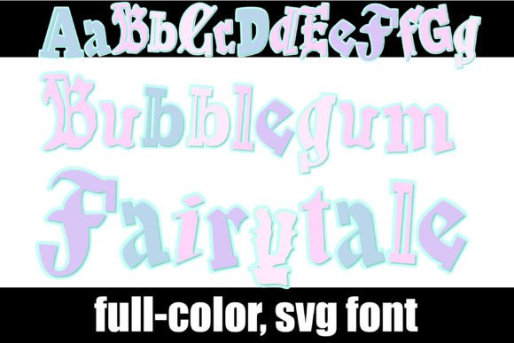 Bubblegum Fairytale: A Whimsical Typeface for Editorial Design
