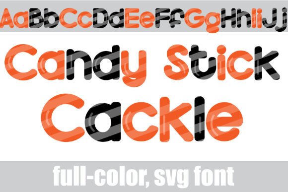 Candy Stick Cackle: The Halloween Typeface for Scroll-Stopping Campaigns