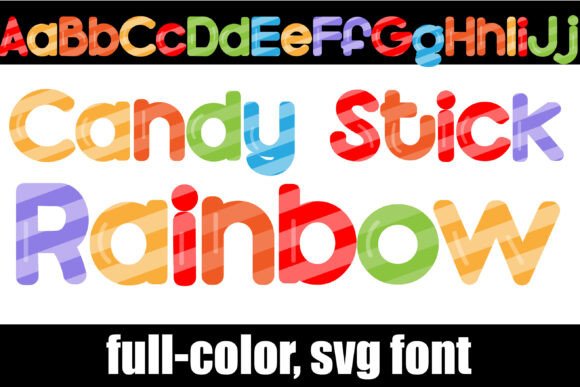 Candy Stick Rainbow: A Color Font Review for Playful Branding