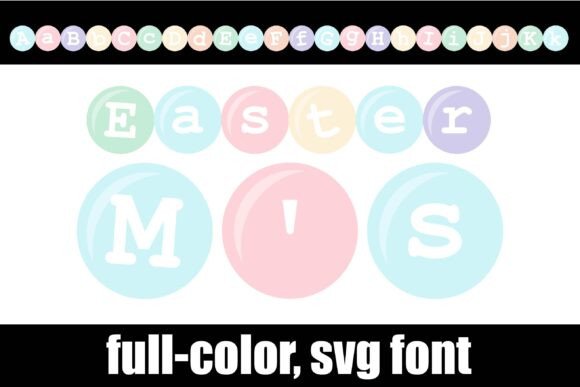 Easter M s: A Pastel Display Typeface for Seasonal Editorial Design