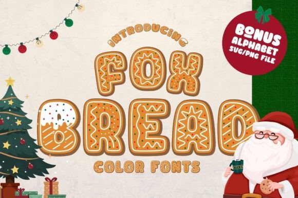 Fox Bread: The Festive Color Font That Elevates Holiday Campaigns