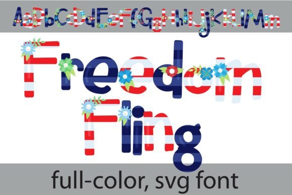 Freedom Fling: A Vibrant Color Font for Modern Web Design