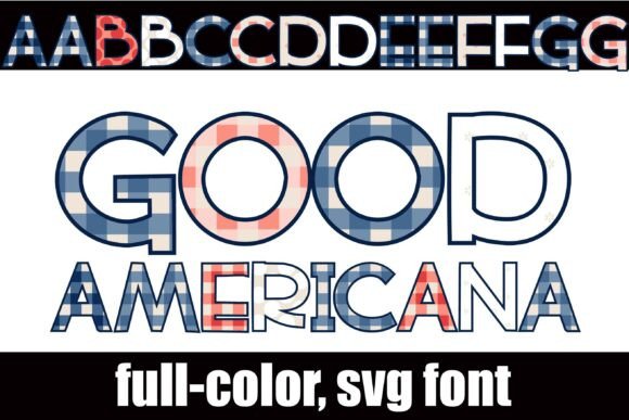 Good Americana: A Color Font for Authentic Brand Identity