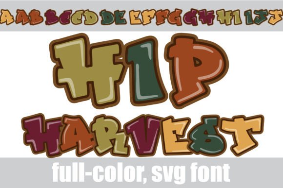 Hip Harvest: A Creative Font Review for Autumn Branding
