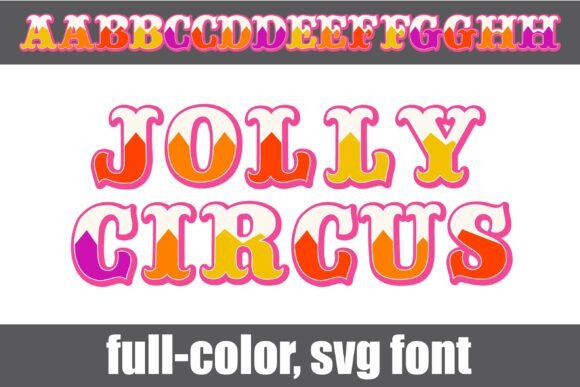 Jolly Circus Typeface Review: A Whimsical Color Font for Campaigns