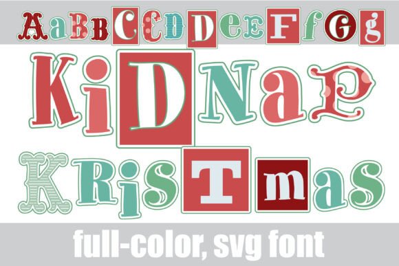 Kidnap Kristmas: The Bold Display Font for Festive Branding