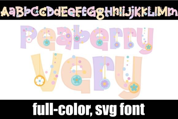 Peaberry Very: A Pastel Typeface for Handmade Branding