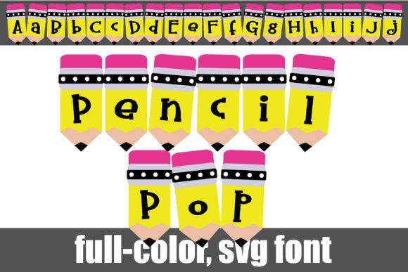 Pencil Pop: The Whimsical Serif Font for Handmade Branding