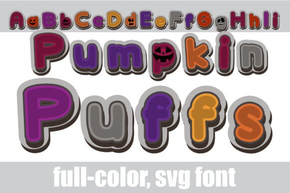 Pumpkin Puffs: The Halloween Display Typeface for Scroll-Stopping Campaigns