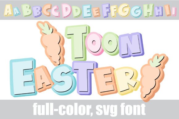 Toon Easter: A Creative Font for Festive Branding
