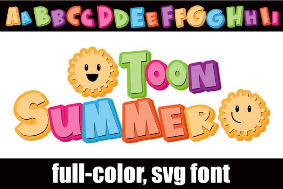 Toon Summer: A Vibrant Typeface for Playful Editorial Design