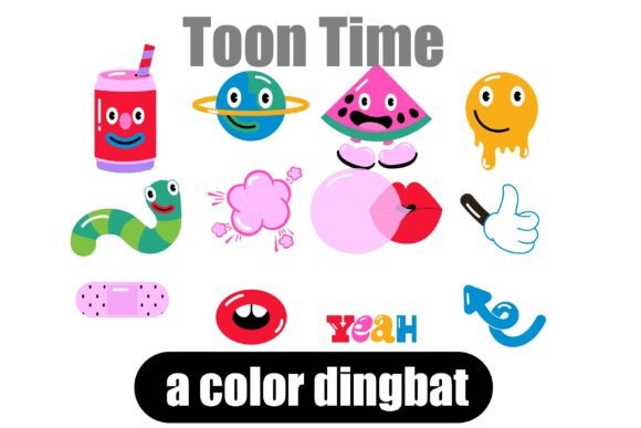 Toon Time Color Font: Elevating Editorial Design with Playful Typography
