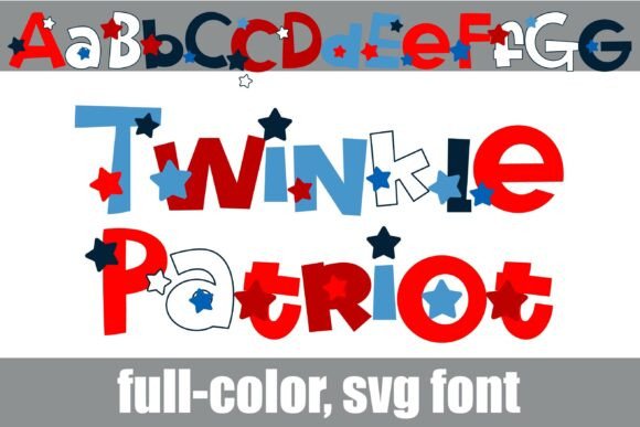 Twinkle Patriot: A Creative Font for Campaign Design