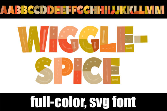 Wigglespice Typeface Review: Pumpkin-Powered Color Fonts for Bold Branding